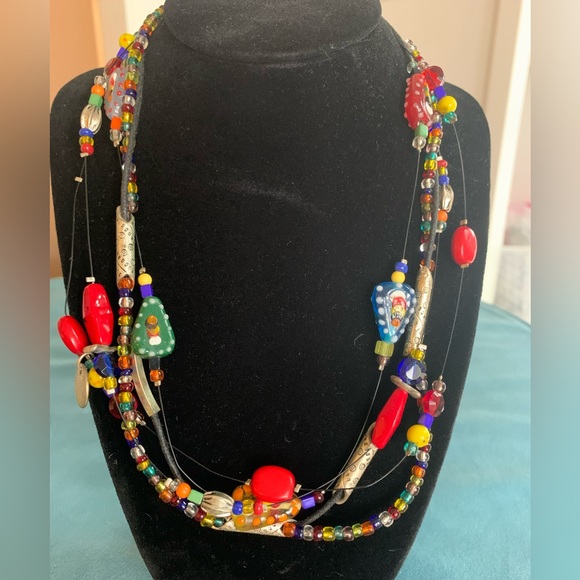 Chico’s Beaded Necklace - Picture 1 of 2